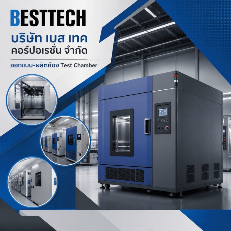 รับออกแบบ ผลิตห้อง Test Chamber