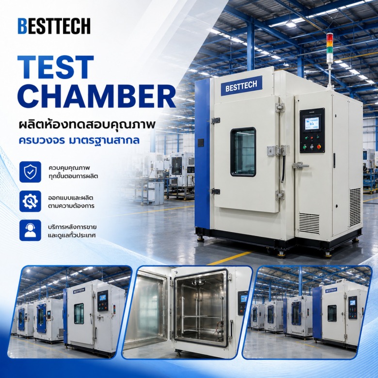 รับออกแบบ-ผลิตห้อง Test Chamber